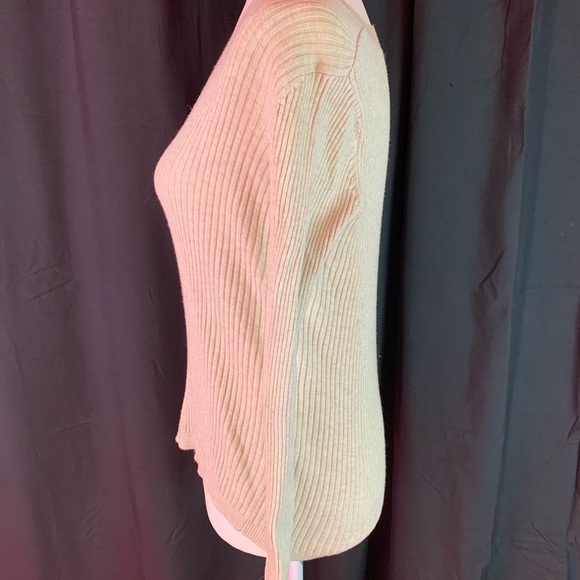 Gap ribbed cream ribbed sweater size L - Picture 2 of 7